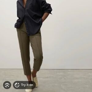 Everlane Pull On Dream Pant Trouser Women’s Olive Green